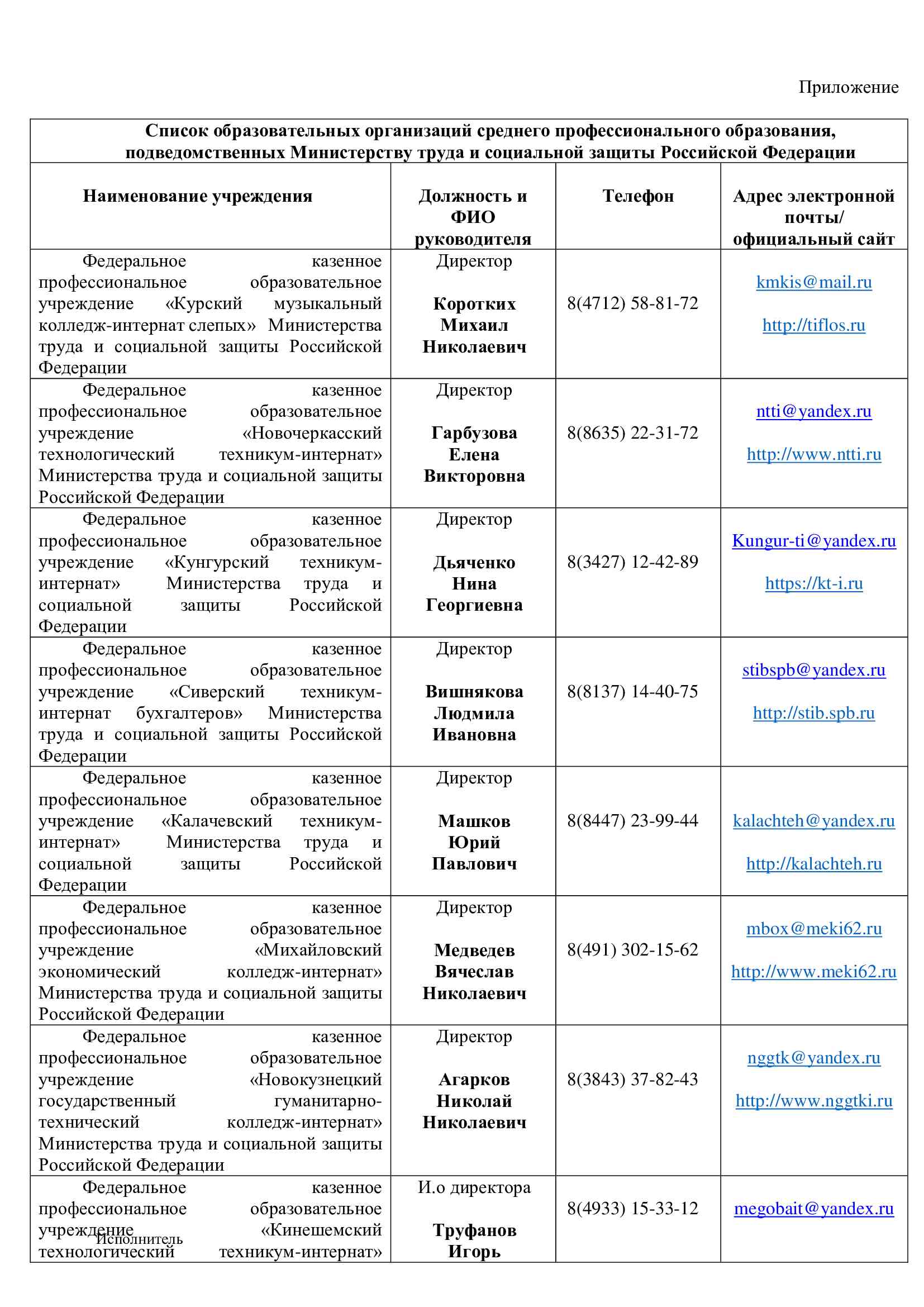 Информация об образовательных учреждениях, оказывающих образовательные услуги лицам с ОВЗ